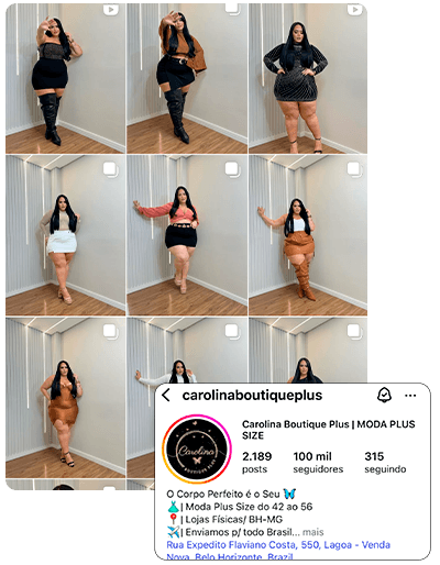 Cliente 11 - Carolina Boutique Plus